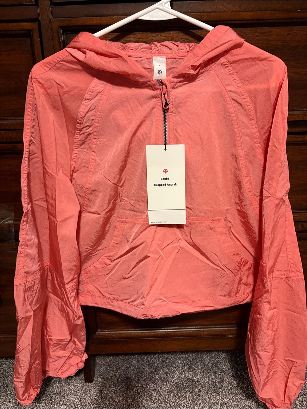 Lululemon Scuba Cropped Anorak Jacket